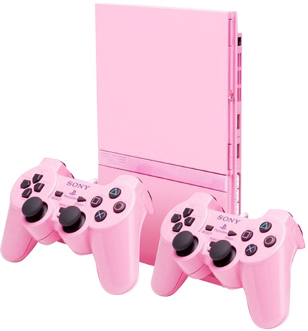 Pink on sale ps2 slim